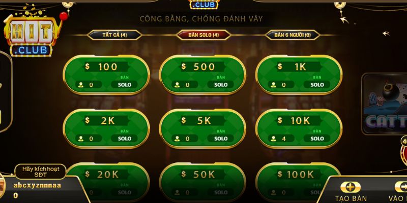 Giải thích các thuật ngữ cơ bản trong game bài Catte