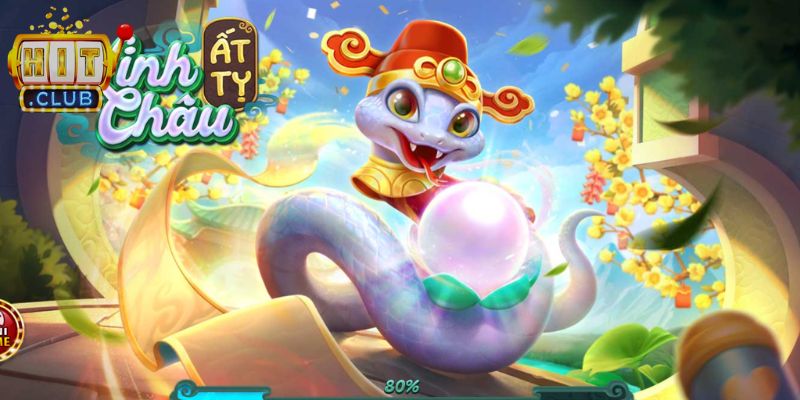 Linh châu ất tỵ Hitclub khắc họa biểu trưng phương Đông 
