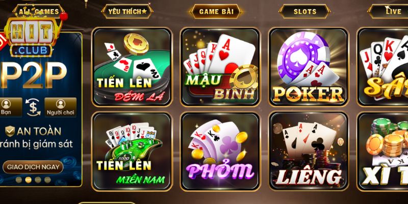 Không khí ván đấu kịch tính của Tiến Lên Miền Nam Hitclub
